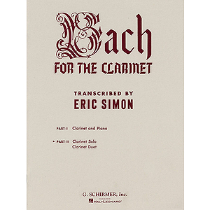 Bach for the Clarinet - Part 2