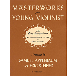 Masterworks for Young Violinists