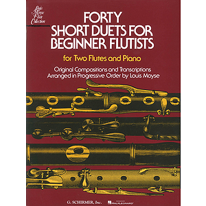 Forty Short Duets for Beginner Flutists