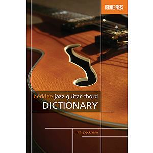 Berklee Jazz Guitar Chord Dictionary