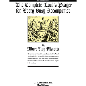 The Complete Lord's Prayer for Every Busy Accompanist