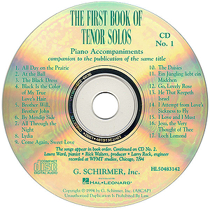 The First Book of Tenor Solos