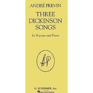 Three Dickinson Songs