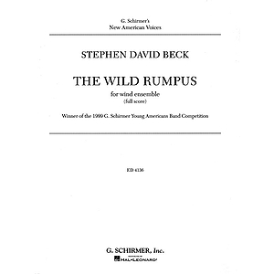 The Wild Rumpus Cb Score Concert Band