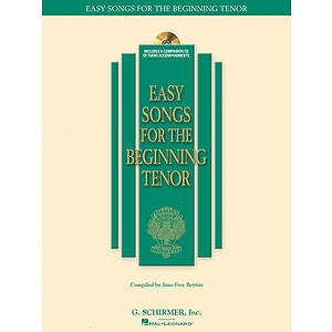 Easy Songs for the Beginning Tenor