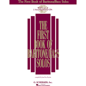 The First Book of Baritone/Bass Solos