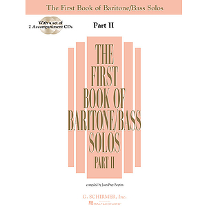 The First Book of Baritone/Bass Solos - Part II