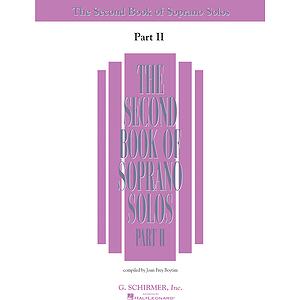 The Second Book of Soprano Solos Part II