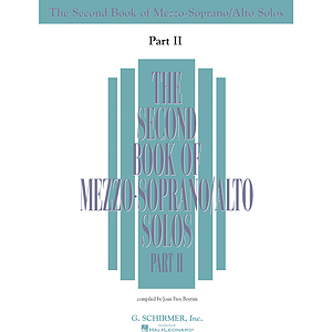 The Second Book of Mezzo-Soprano Solos Part II