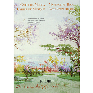 Madama Butterfly Manuscript Paper