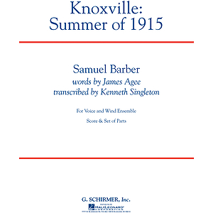 Knoxville: Summer of 1915