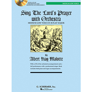 Sing The Lord's Prayer with Orchestra - Medium Low Voice