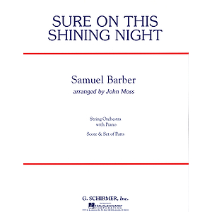 Sure on This Shining Night