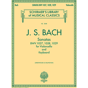 Sonatas for Cello and Keyboard BWV 1027, 1028, 1029