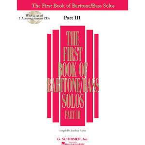 First Book of Baritone/Bass Solos - Part III