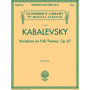 Variations on Folk Themes, Op. 87