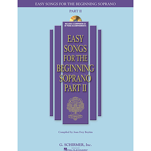 Easy Songs for the Beginning Soprano - Part II