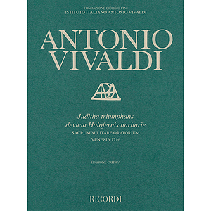 Juditha Triumphans Devicta Holofernis Barbarie RV 644