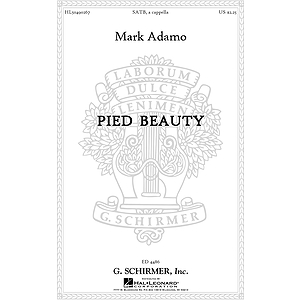 Pied Beauty