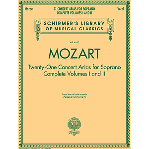 Mozart - 21 Concert Arias for Soprano: Complete Volumes 1 and 2
