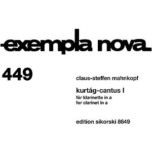 Kurtág - Cantus I