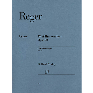 5 Humoresques for Piano Op. 20