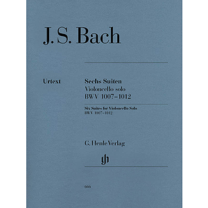6 Suites for Violoncello Solo BWV 1007-1012