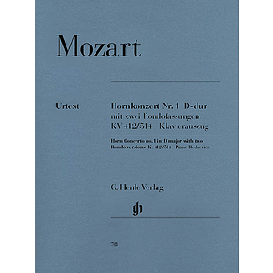 Concerto for Horn and Orchestra No. 1 in D Major, K.412/514