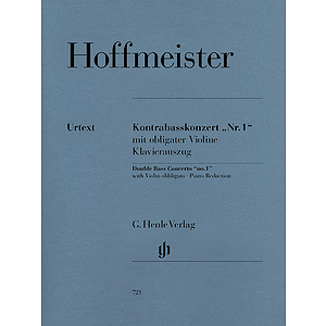 Concerto No. 1 for Double Bass and Orchestra with Violin Obbligato