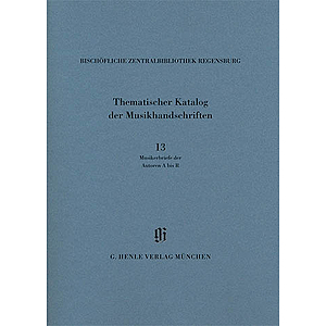 Kbm 14/13 BischÖfliche Zentralbibliothek Regensburg - Musikerbriefe 1, A-r Ed. Haber