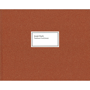 Variations F Minor (Sonata) Hob. xvii: 6