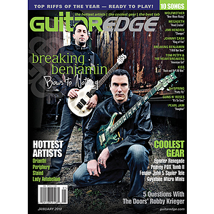 Guitar Edge Magazine Back Issue - January 2010