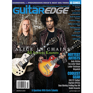 Guitar Edge Magazine Back Issue - March