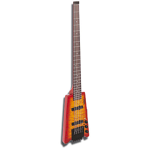 Hohner 5-string Headless Bass Guitar - Cherry Sunburst
