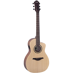 Hohner Essential Series EL-SPCE PLUS Parlor Cutaway Acoustic-Electric Guitar
