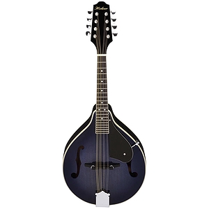 Hohner HMA-TBL A-style Mandolin - Transparent Blue