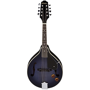 Hohner HMAE-TBL A-style Acoustic-Electric Mandolin - Transparent Blue