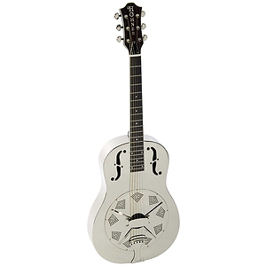 Hohner HRM-300 Biscuit Resonator Guitar - Chrome