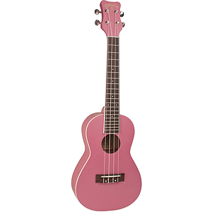 Kohala Rainbow Series Coral Pink Concert Ukulele