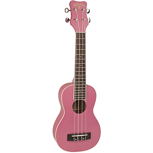 Kohala Rainbow Series Coral Pink Soprano Ukulele