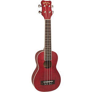 Kohala Rainbow Series Lava Red Soprano Ukulele