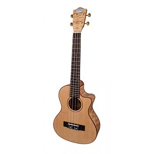 Lanikai LQA-TCA Quilt Ash Acoustic-Electric Tenor Ukulele