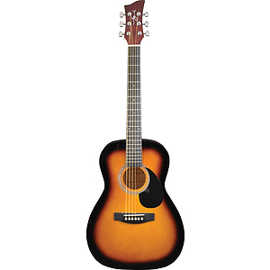 Jay Turser JJ43-PAK 3/4-size Acoustic Guitar Starter Pack - Sunburst