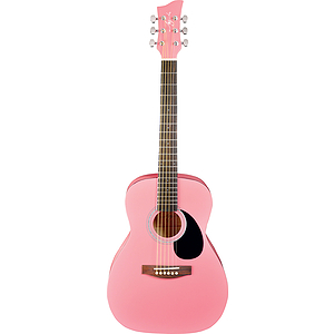 Jay Turser JJ43 3/4-size Acoustic Guitar - Pink