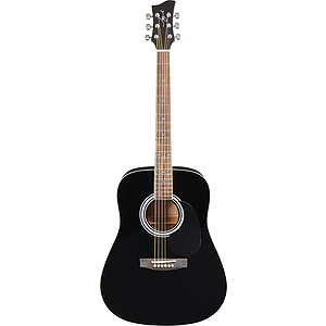 Jay Turser JJ45 Dreadnought Acoustic Guitar - Black