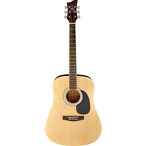 Jay Turser JJ45 Dreadnought Acoustic Guitar - Natural