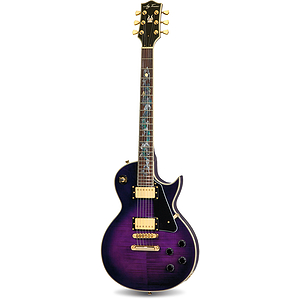 Jay Turser JT-220-SERPENT LP-Style Electric Guitar - Purple Sunburst