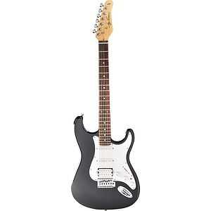 Jay Turser JT-301 Fat Strat-style Electric Guitar - Black