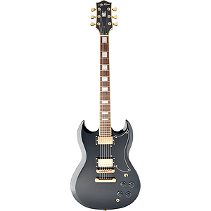 Jay Turser JT-50-CUSTOM SG-style Electric Guitar - Black