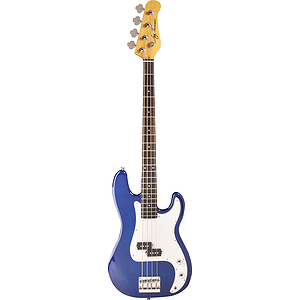 Jay Turser JTB-400C 4-string Bass Guitar - Transparent Blue